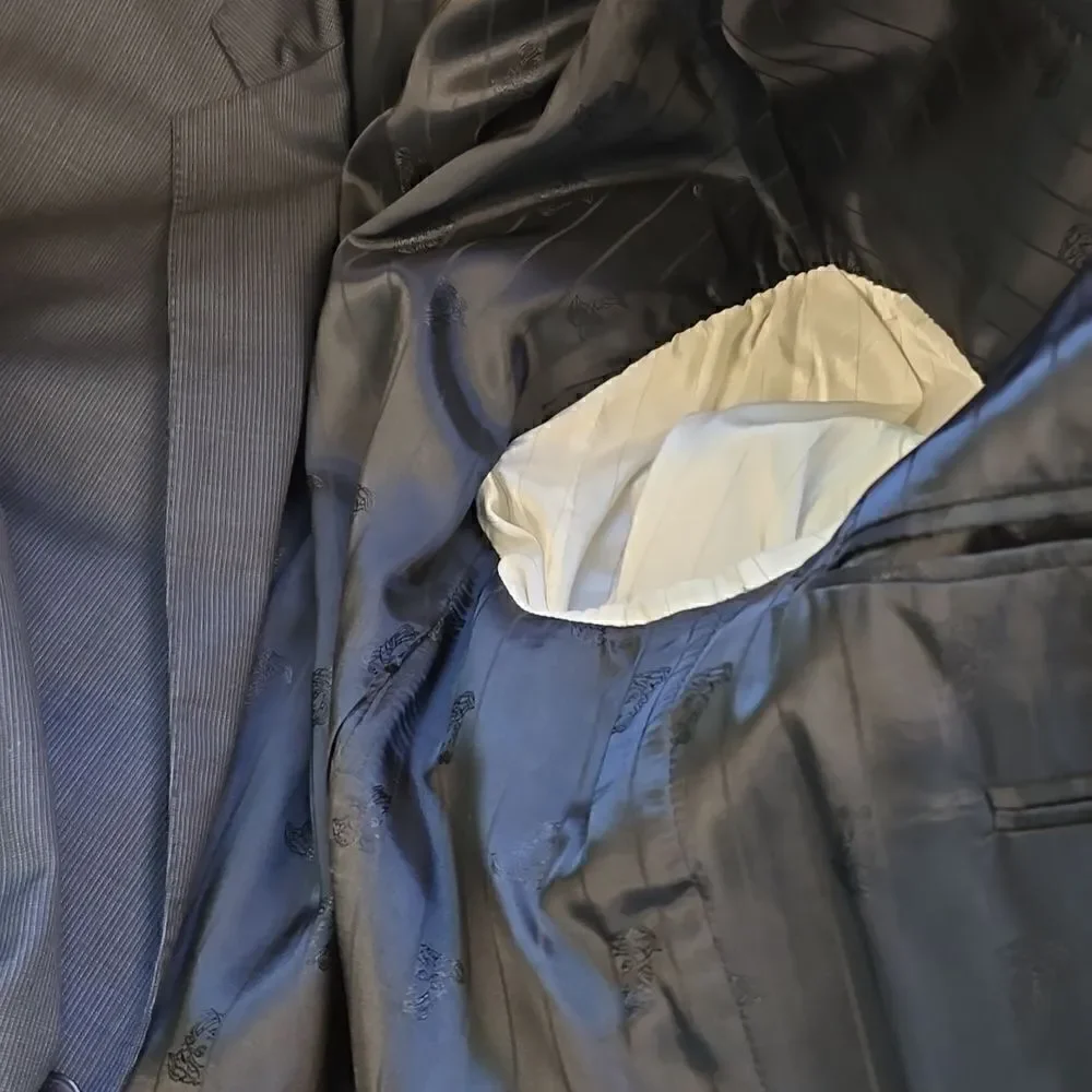 Versace Colletion | Blue/Black Blazer